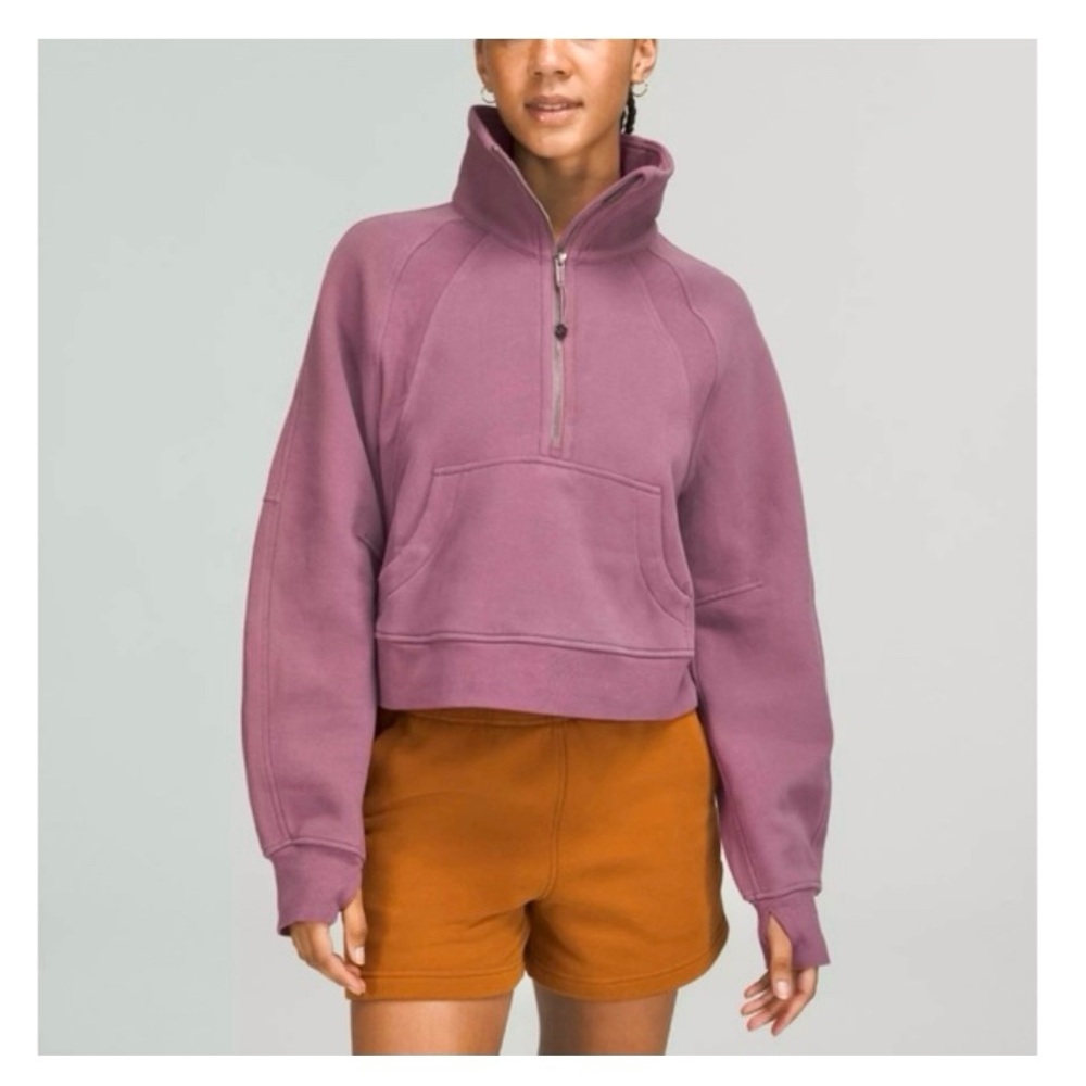 🆕 lululemon Scuba Oversized Funnel-Neck Half Zip NWT